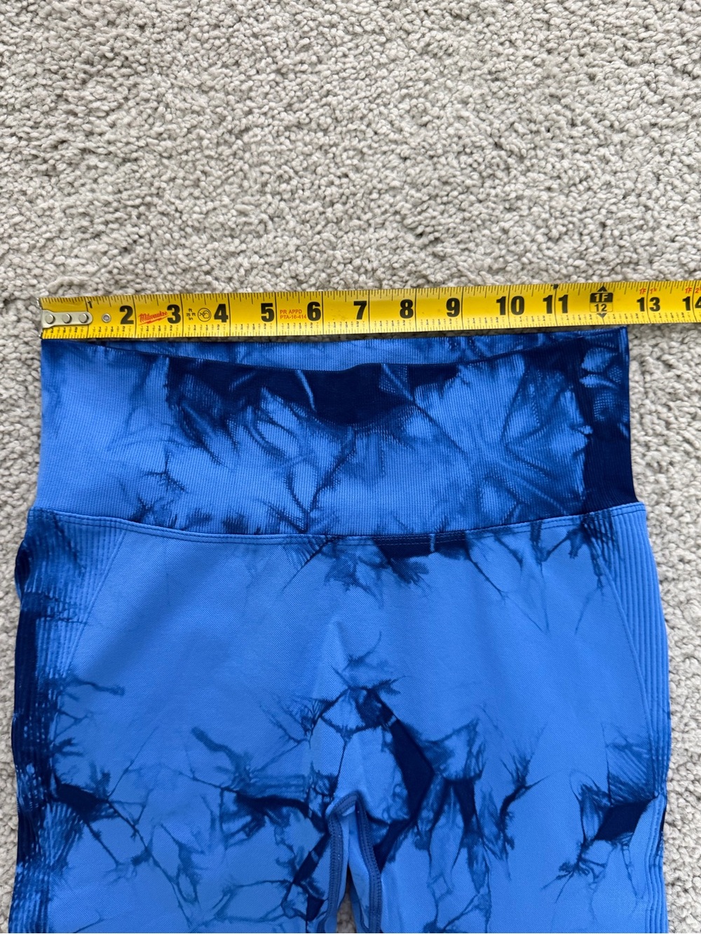 Halara OneForm Seamless Flow High Waisted Tie Dye Yoga Leggings M - Picture 7 of 10